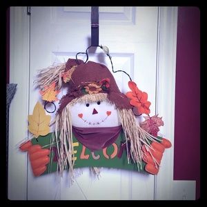 Scarecrow Door Hanger